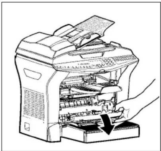 SAGEM MFP 580 - Binnenin de printer - 1