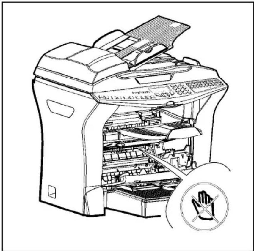 SAGEM MFP 580 - Tonercassette vervangen - 3