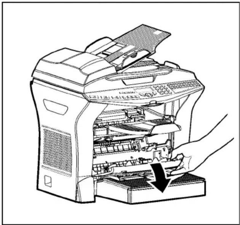 SAGEM MFP 580 - Drumcassette (OPC) vervangen - 1