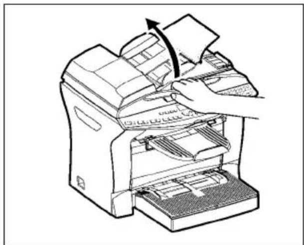 SAGEM MFP 580 - Leeseenheid van de scanner reinigen - 1