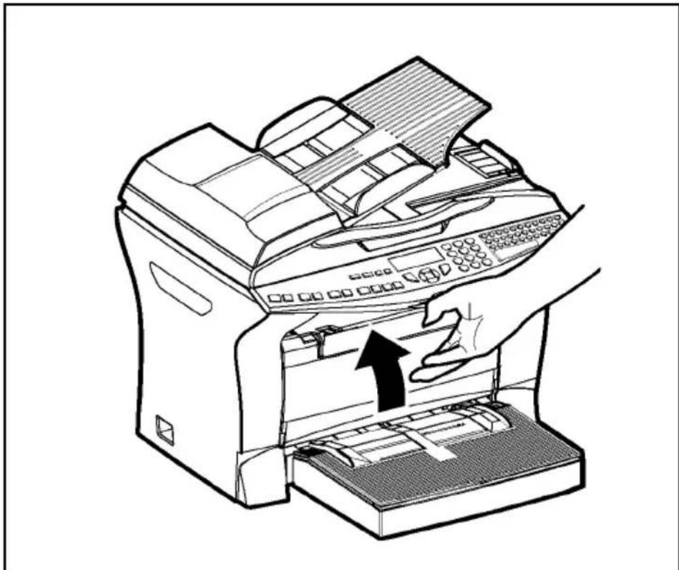 SAGEM MFP 580 - Tonercassette vervangen - 12