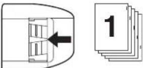 SHARP MX-M452N - VERHOUDING TUSSEN ORIGINELEN EN HET TABPAPIER - 2