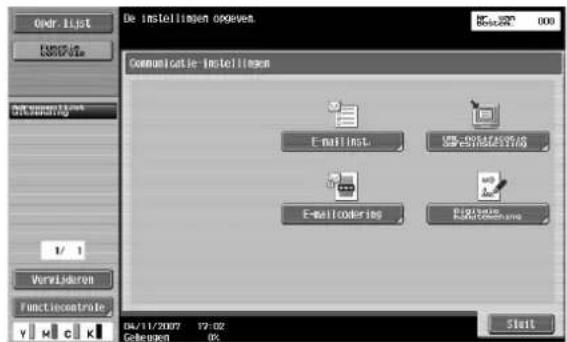 Océ CS250 - E-mailcodering - 1