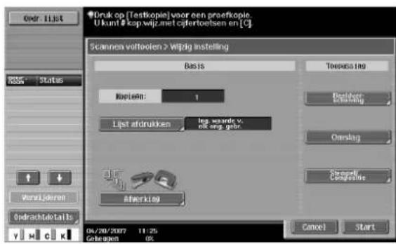 Océ CS250 - Opmerking - 7