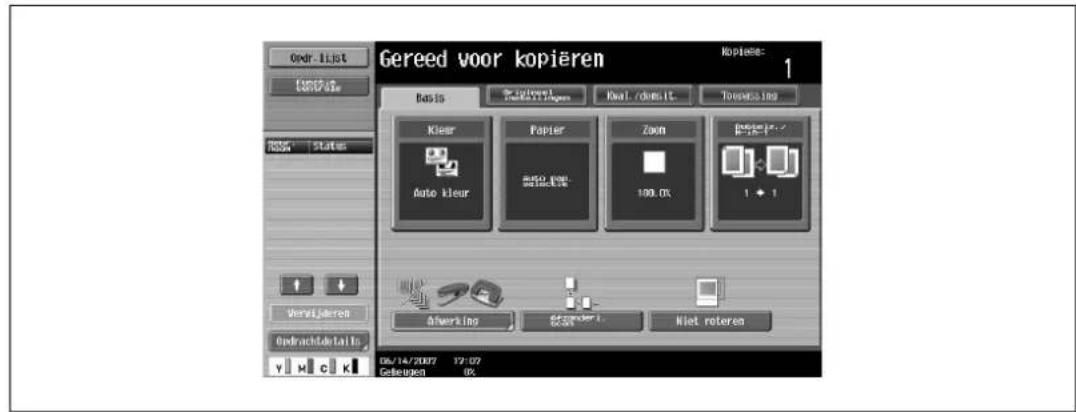 Océ CS250 - Opmerking - 2