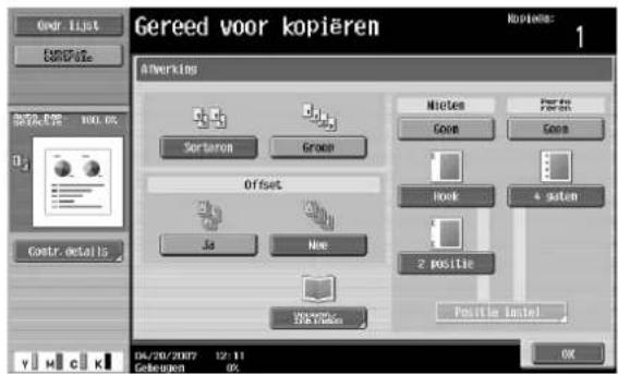 Océ CS250 - Druk op [Vouwen/Inbinden]. - 1
