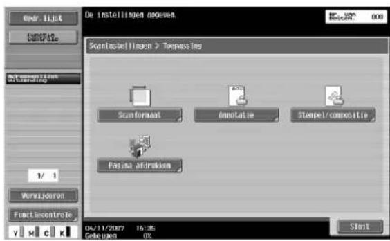 Océ CS250 - Opmerking - 2