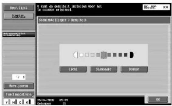 Océ CS250 - Densiteit - 1