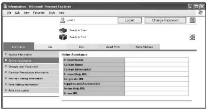 Océ CS250 - Online Assistance - 1