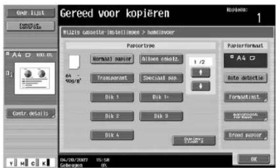 Océ CS250 - Druk op [Aangepast formaat]. - 1