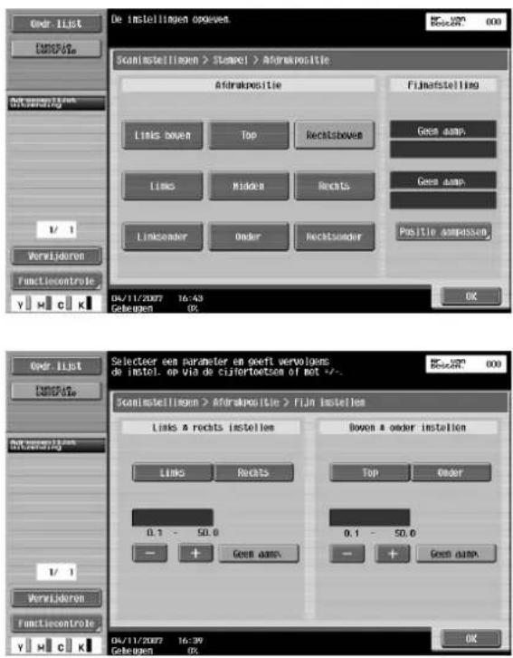 Océ CS250 - Opmerking - 7