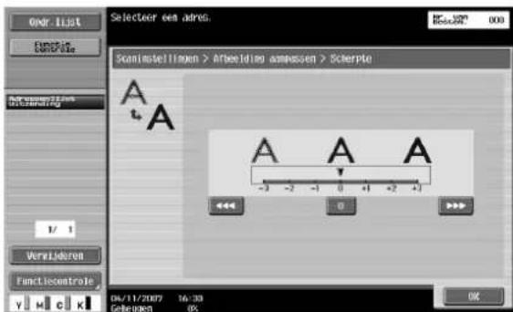 Océ CS250 - Scherpte (kwaliteitsaanpassing) - 3