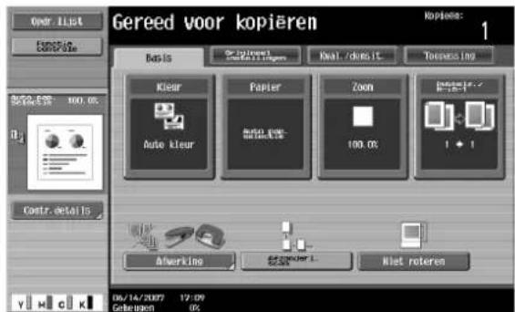 Océ CS250 - Het document in afzonderlijke stapels scannen (instelling "Afzonderlijk scannen") - 2