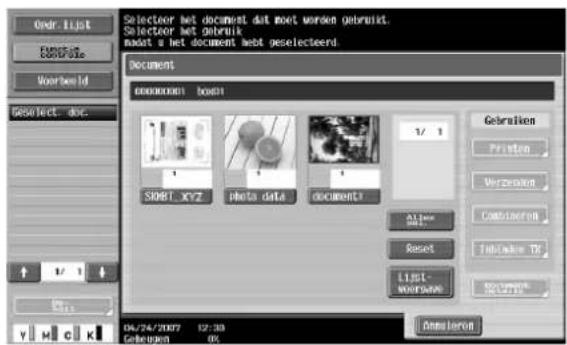 Océ CS250 - Een document verzenden - 1