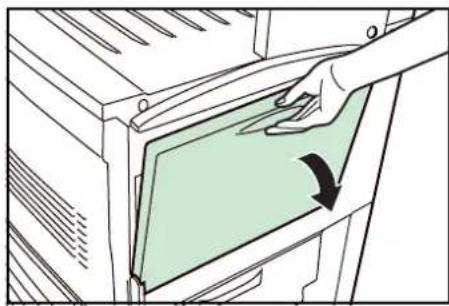 Océ OP31C - Papier in de handmatige invoer plaatsen - 1