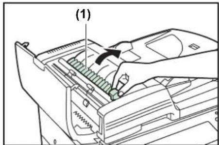 Océ OP31C - Papierstoring in de optionele AOD - 3