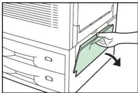 Océ OP31C - Foutieve invoer in een van de papierladen - 3