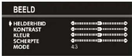 BEELD ♦ HELDERHEID KONTRAST KLEUR SCHERPTE MODE 43