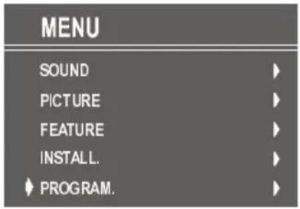 SEG 5105 - Zendermenu (Program.) - 1