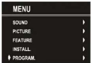 SEG 1425 - Zendermenu (Program.) - 1