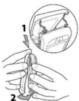 PHILIPS CT5398 - De SIM-kaart plaatsen - 4