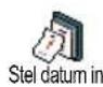PHILIPS CT5398 - Stel datum in - 1