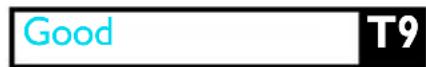 PHILIPS Fisio 121 - Example: to enter the word "home": - 1