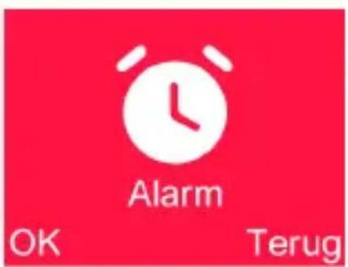 Alarm OK Terug