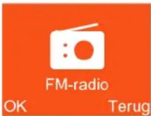 FM-radio OK Terug