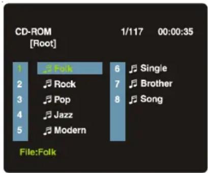 CD-ROM [Root] 1 Folk 6 ♩ Single 2 Rock 7 ♩ Brother 3 Pop 8 ♩ Song 4 Jazz 5 Modern File:Folk