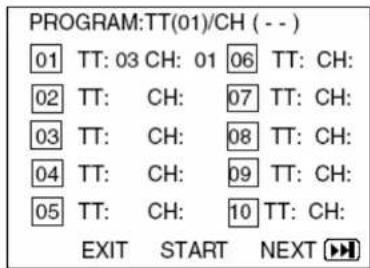 Marquant MPDM2 - Druk op de PROGRAM toets - 2