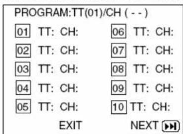 Marquant MPDM2 - Druk op de PROGRAM toets - 1