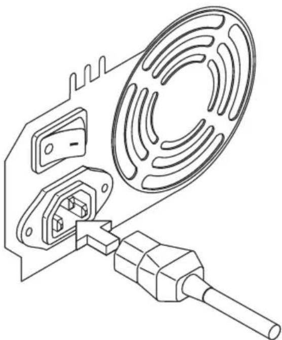 MAXDATA PCA - Netvoedingskabels aansluiten - 2