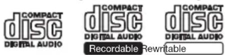 Marquant MCR-732 - Opmerkingen over CD-R (opneembare CD's)/CD-RW (herschrijfbare CD's) disks: - 1