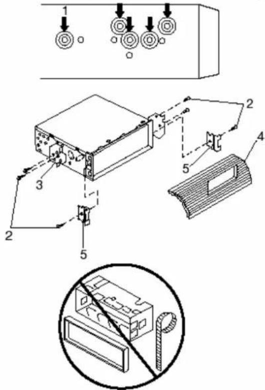 Marquant MCR-1100 - DIN ACHTER MONTAGE (METHODE B) - 1