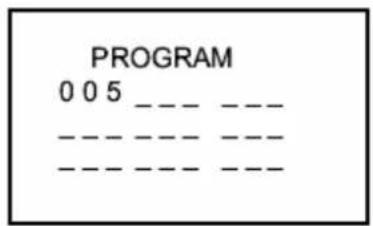 PROGRAM 0 0 5 _ _ _ _ _ _ _ _ _ _ _ _ _ _ _ _