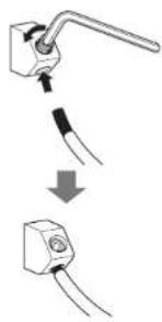 graph TD A["Top Component"] --> B{Downward Arrow} B --> C["Bottom Component"]