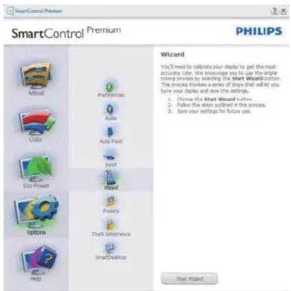 PHILIPS Brilliance 190SL1 - Eerste start - wizard - 1