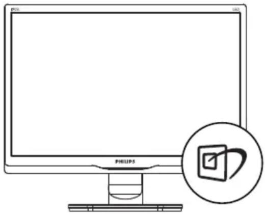 PHILIPS Brilliance 190SL1 - Hoe activeer ik SmartImage? - 1