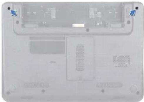 DELL Inspiron 1120 - De middenstrip verwijderen - 1