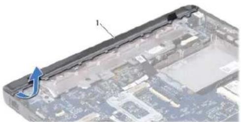 DELL Inspiron 1120 - De middenstrip verwijderen - 2