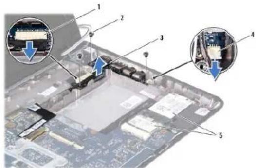 DELL Inspiron 1120 - De geluidskaart verwijderen - 1