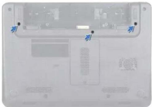 DELL Inspiron 1120 - Het toetsenbord verwijderen - 1