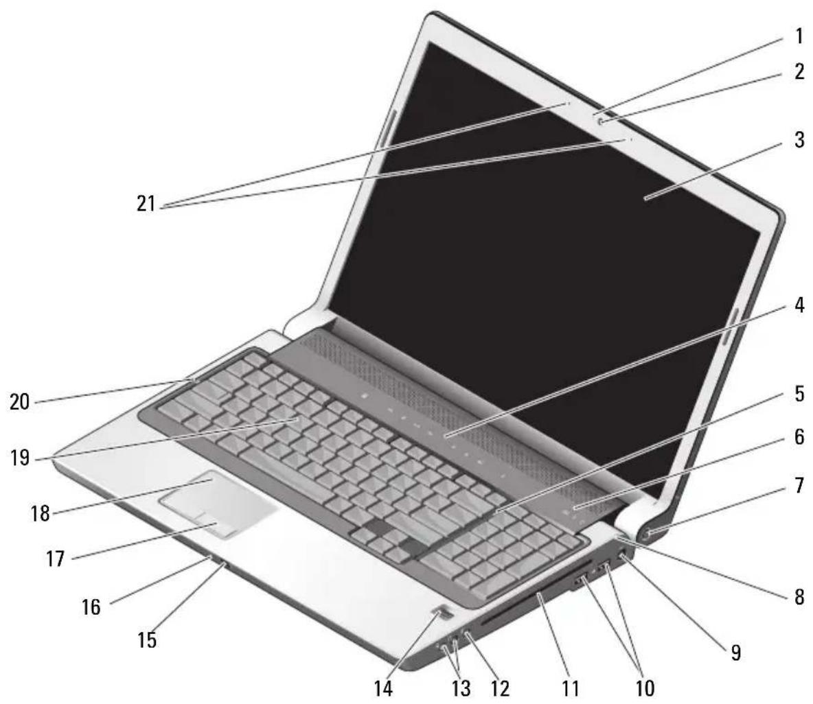 DELL Sudio 1735 - Aanzicht voorzijde en rechterzijde - 1