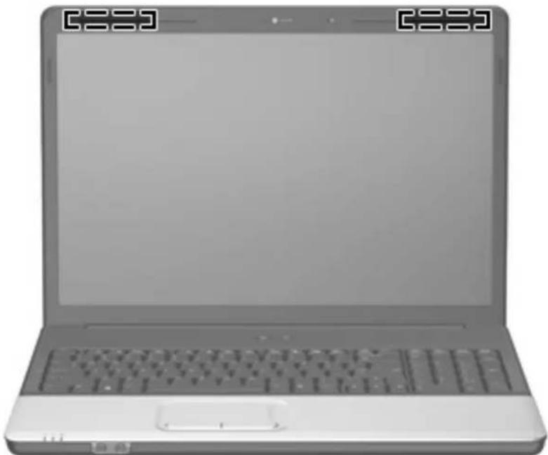 COMPAQ 6730B - Antennes voor draadloze communicatie (alleen bepaalde modellen) - 1