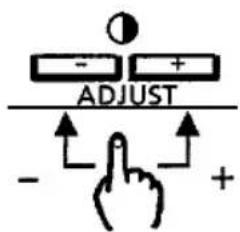 ADJUST - +