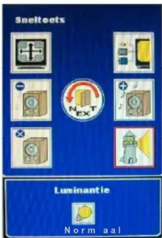 Sneltoets Next Luminantle Normaal