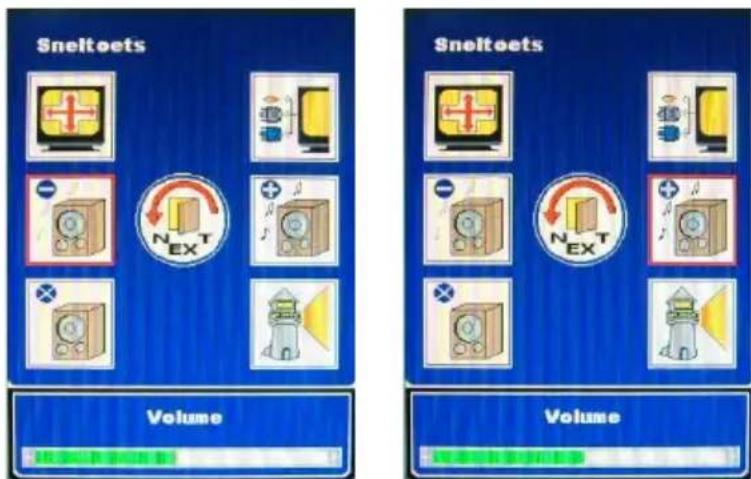 Sneltoets Volume Volume