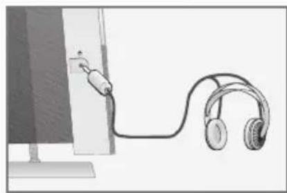 GRUNDIG Ovation CDS 7000 DEC - Hoofdtelefoon aansluiten - 1
