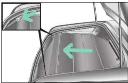 SMART Roadster - Bagageruimteafdekking voor roadster-coupé* - 1